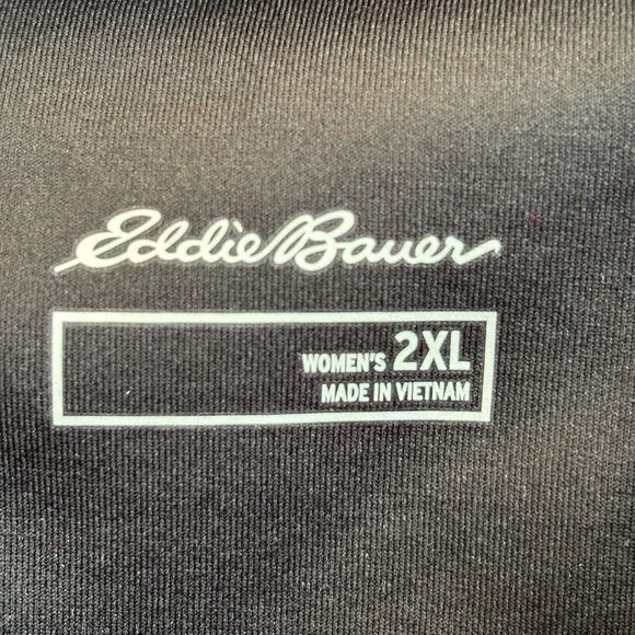 Eddie Bauer Black Lined Leggings Ladies Size 2XL Waist Pocket - Picture 8 of 13